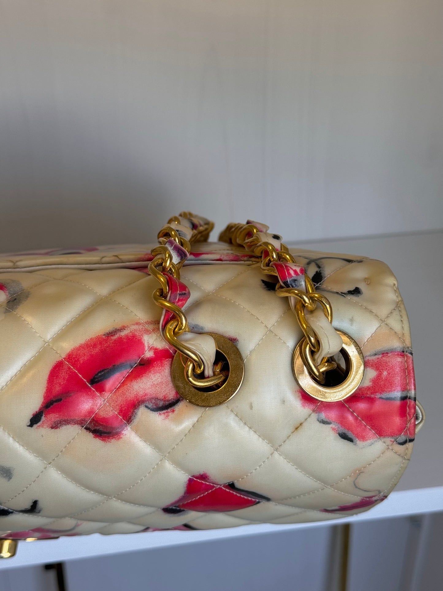 Chanel 1994 Jumbo Lips & Kisses Flap Bag