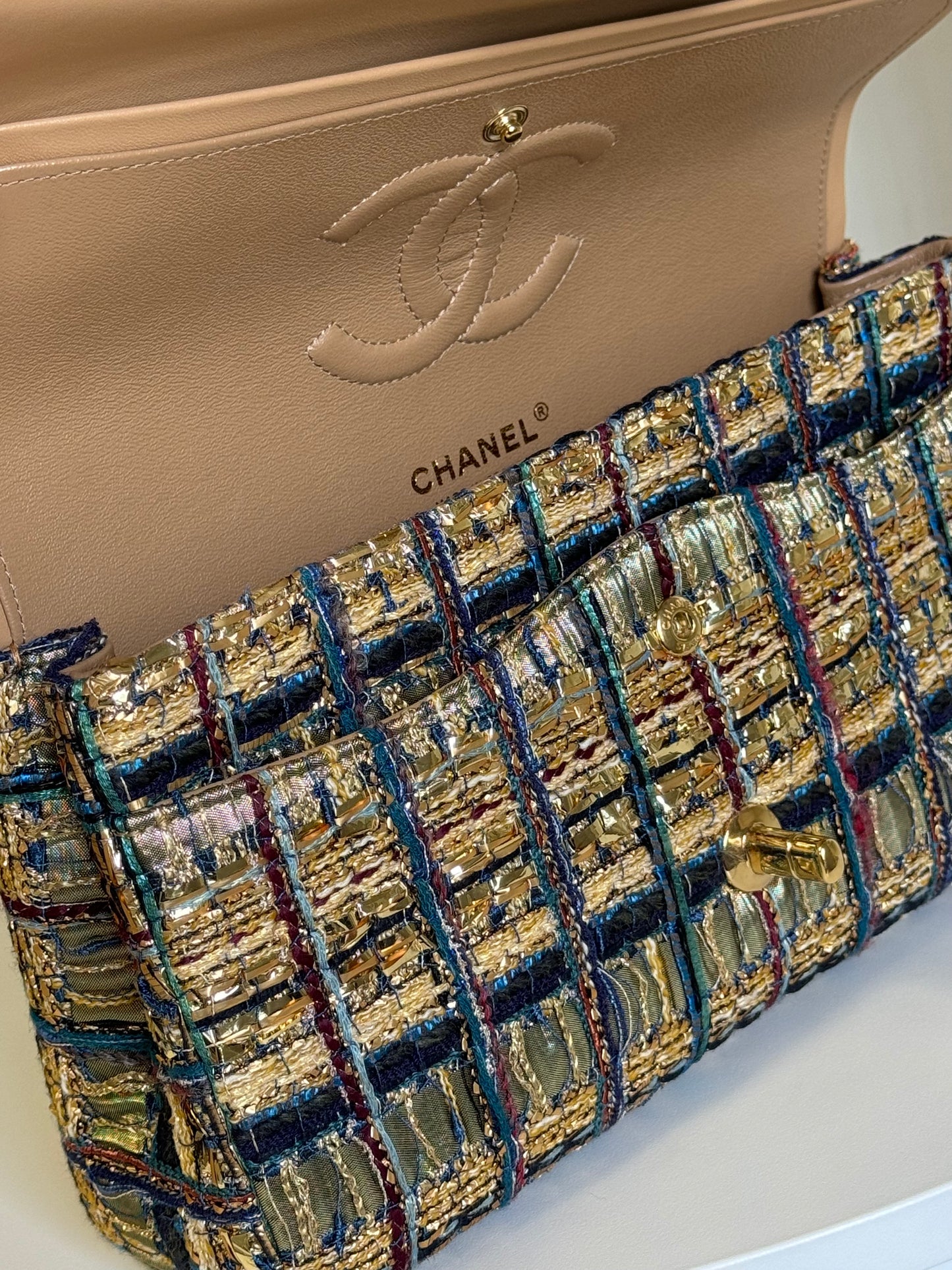 Chanel 19A Medium Egyptian Flap Bag