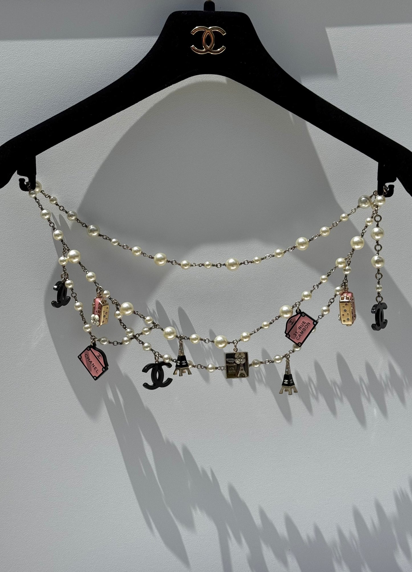 Chanel 1995 Iconic “Devil Wears Prada” Charm Belt