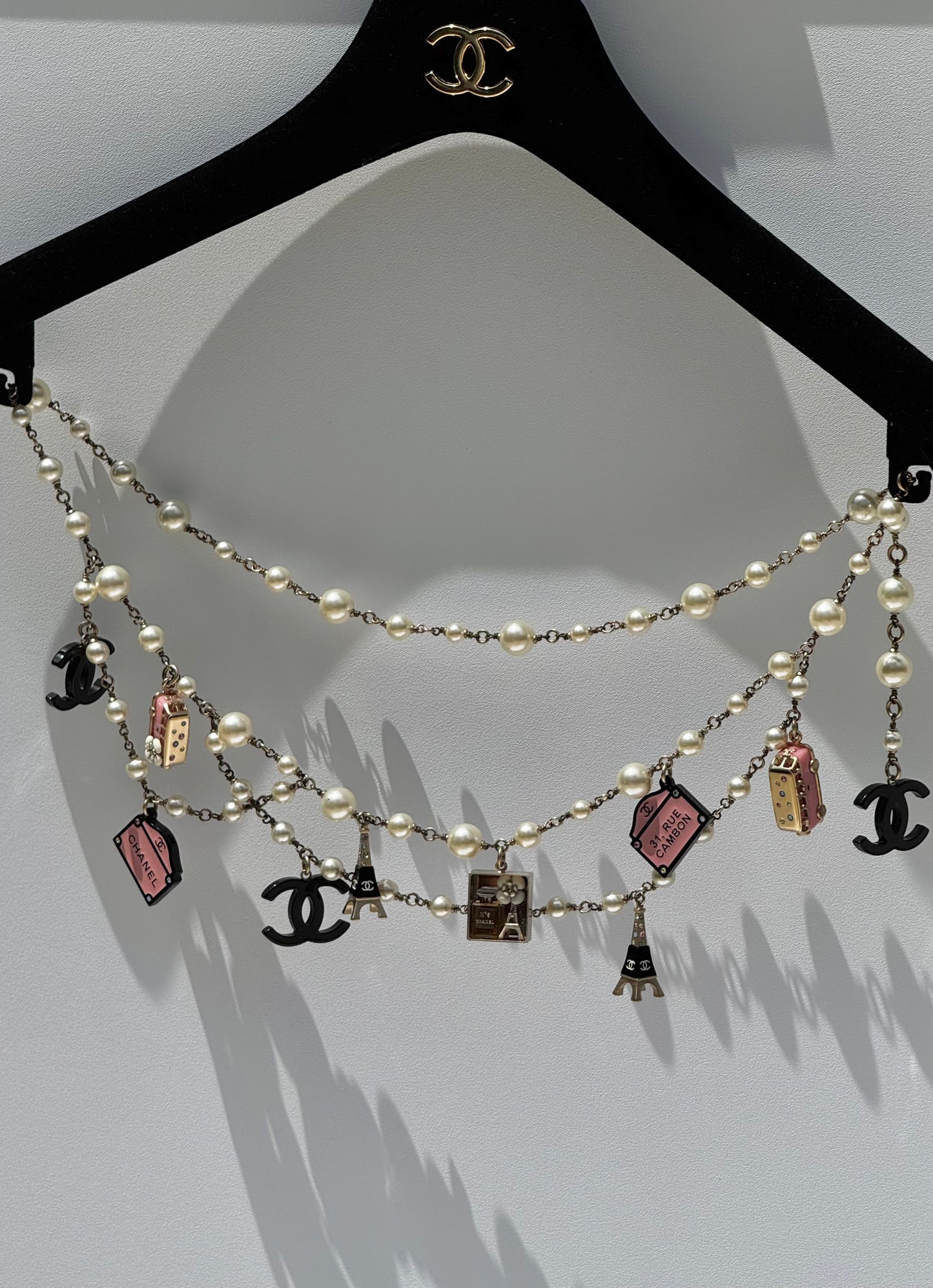 Chanel 1995 Iconic “Devil Wears Prada” Charm Belt