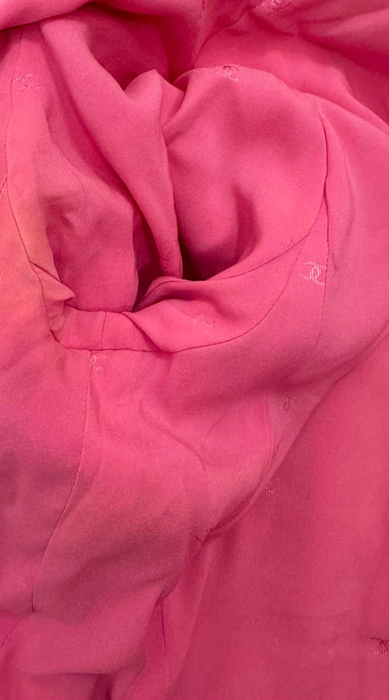 Chanel 95P Barbie Pink Cropped Jacket