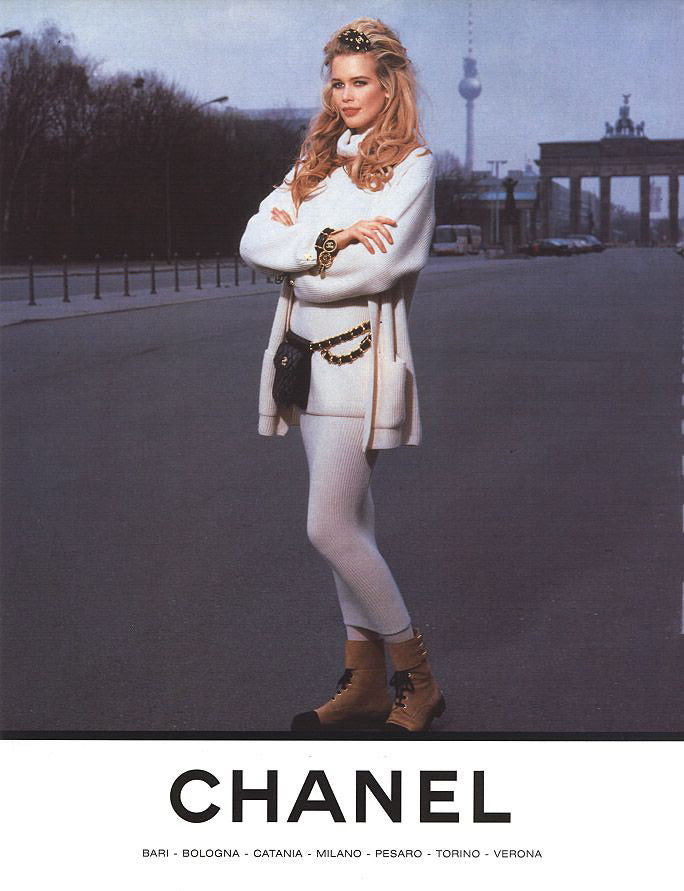 Chanel 1994 Runway CC Belt Bag