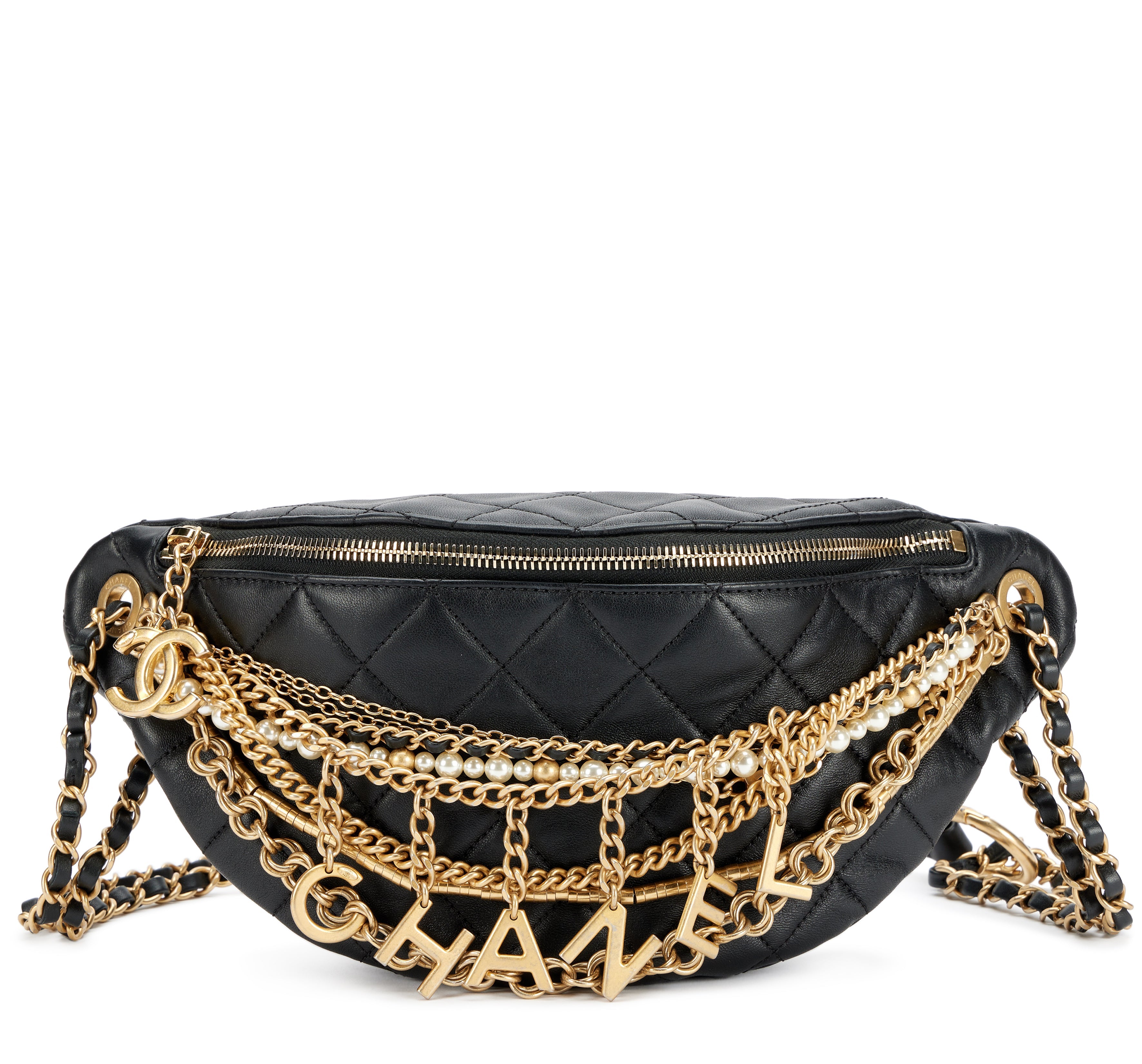Chanel Limited 19A All About Chains Fanny Pack – Its A Luv Story