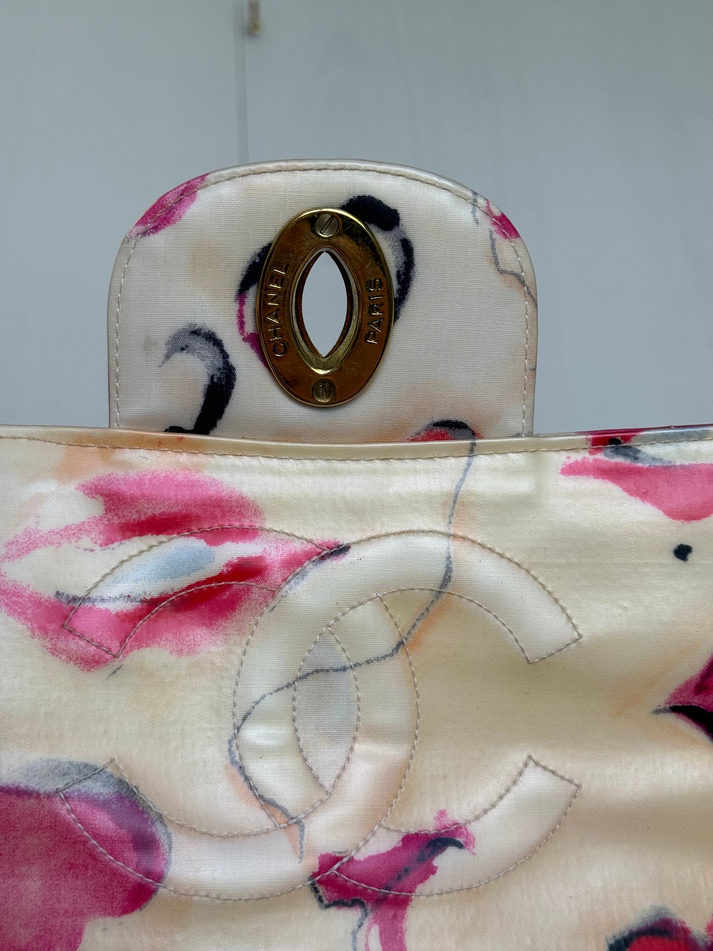 Chanel 1994 Jumbo Lips & Kisses Flap Bag
