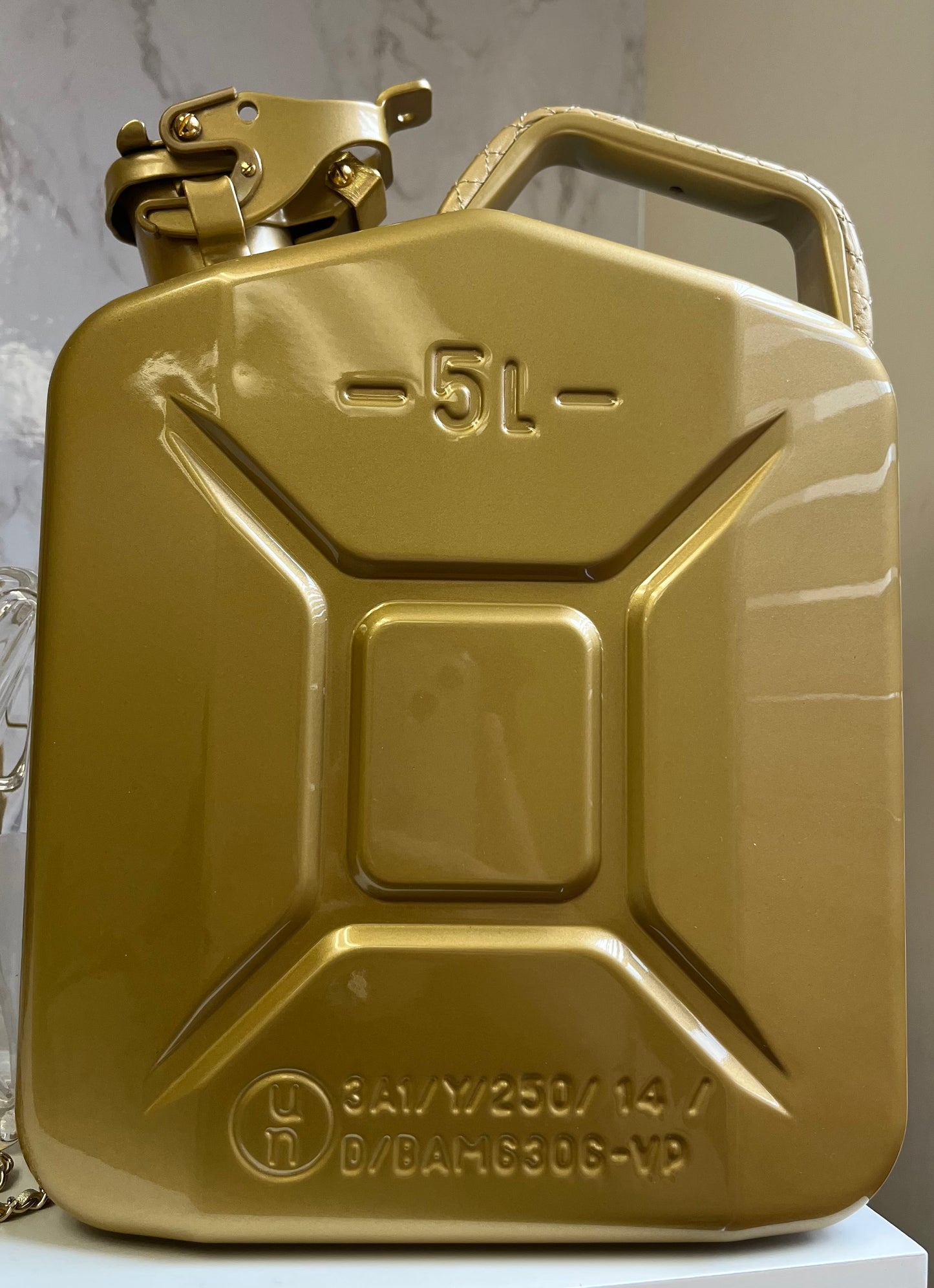Chanel 2015 Paris Dubai Night Gas Tank Jerry Can Statement Bag Collector's Item