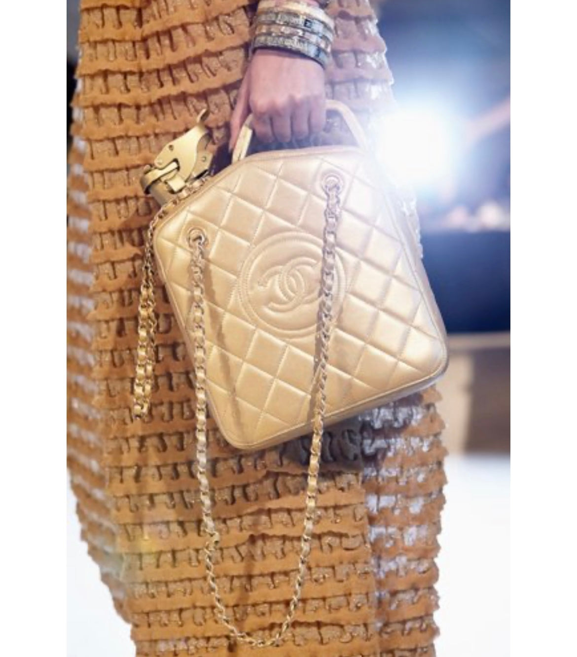 Chanel 2015 Paris Dubai Night Gas Tank Jerry Can Statement Bag Collector's Item