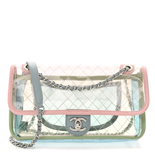 Chanel Coco Splash Medium PVC Lambskin Flap Bag