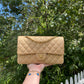 Chanel Gold Metallic Medium Caviar Double Flap Bag