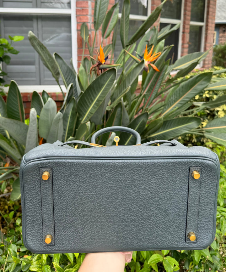 Hermes 2021 Bleu Orage Togo Birkin 30