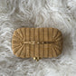 Chanel Cruise 2025/26 Braided Rattan Vanity Case