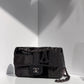 Chanel Black Patchwork Medium Single Flap Bag