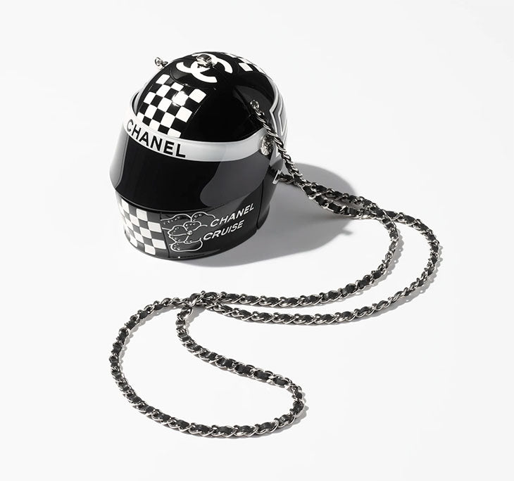 Chanel 2023 Monte Carlo Helmet Minaudiere