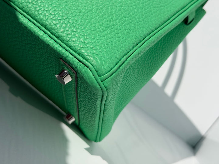Hermès Birkin 25 Vert Comics Togo Palladium Hardware 2023