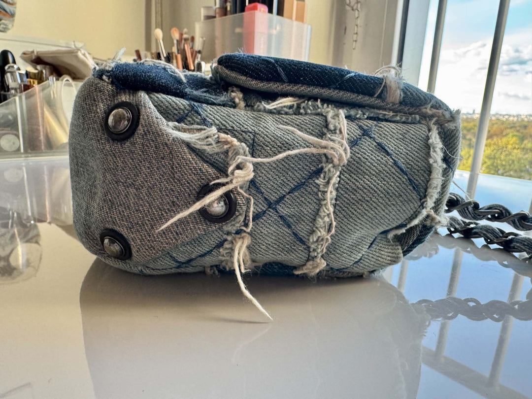 Chanel Paris Dallas Denim Flap Bag