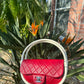 Chanel Runway Small Red Hula Hoop Bag