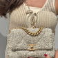 Chanel Small Houndstooth 19 Flap Bag