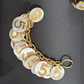 Chanel Vintage Mother of Pearl N°5 Charm Bracelet