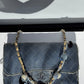 Chanel Denim Paris Dubai Jumbo Pom-Pom Flap