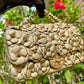 Chanel Metallic Gold Lambskin Camellia Rose Appliqué Medium Flap Bag