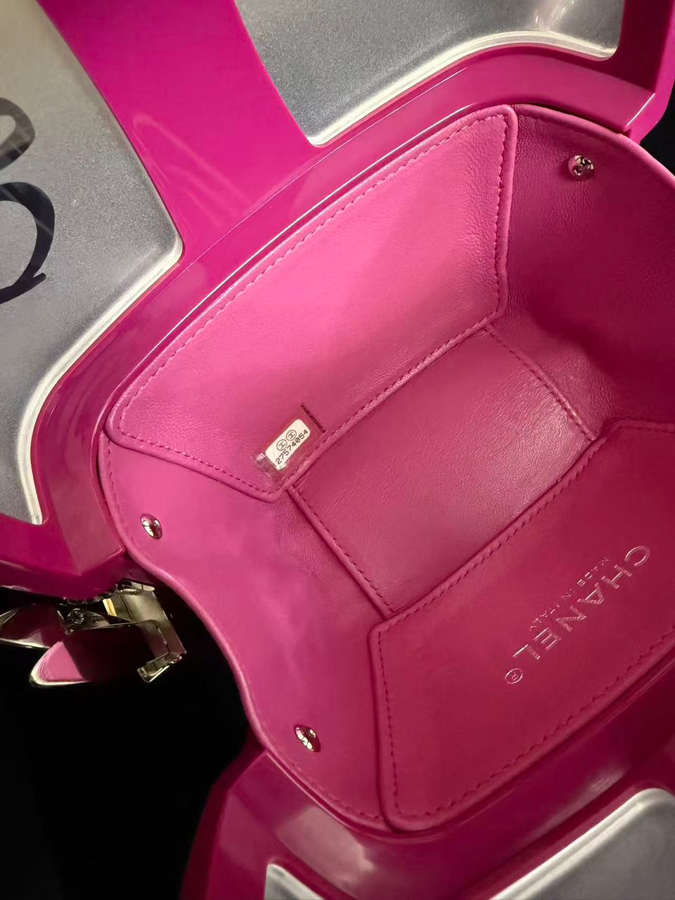 Chanel Limited Edition Pink Ski Gondola Swarovski Minaudiere
