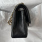 Chanel Small Black Lambskin Classic Flap Bag + GHW