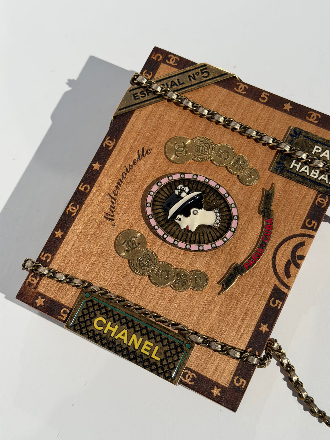 Chanel Havana By Night Cigar Box Minaudière 2017