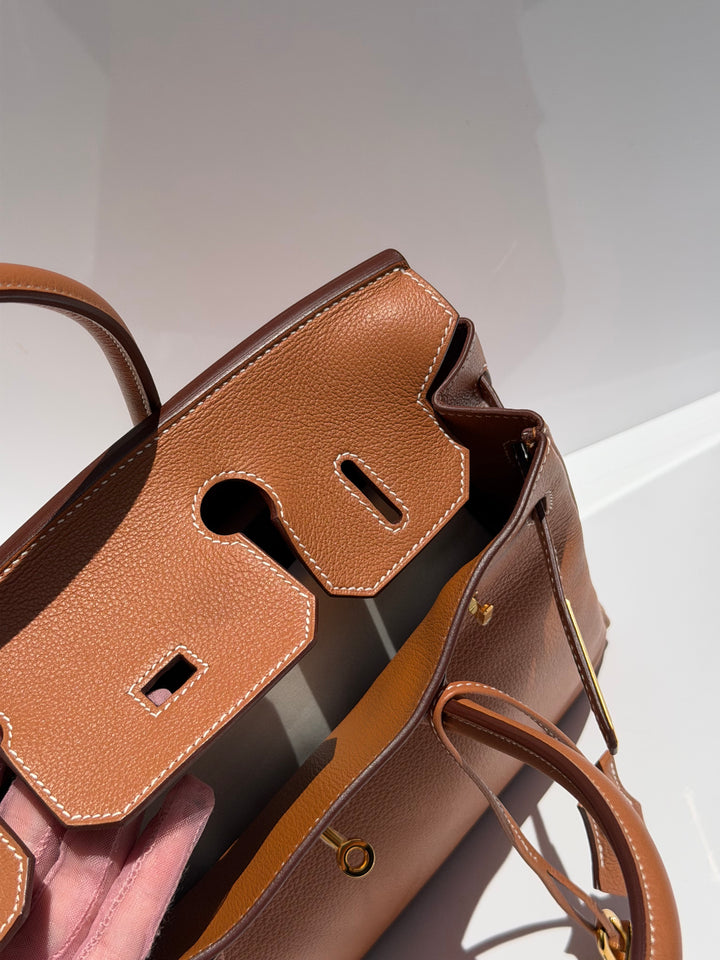 Hermès Birkin 30 Gold Taurillon Novillo Gold Hardware 2019