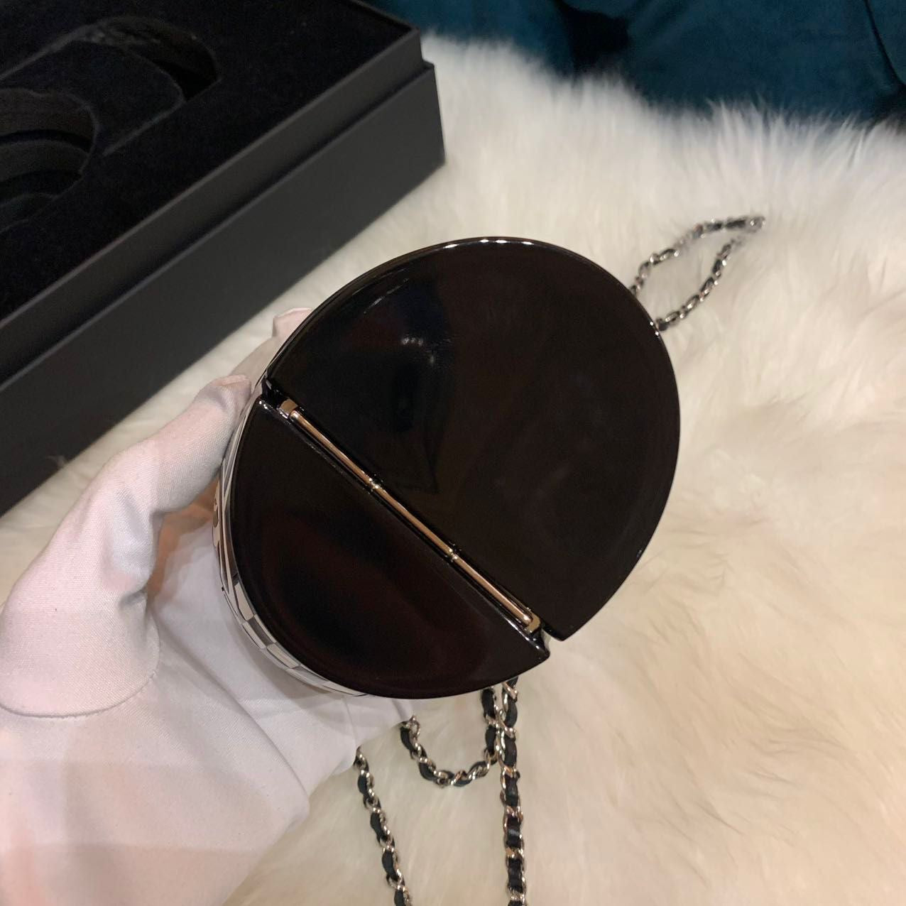 Chanel 2023 Monte Carlo Helmet Minaudiere
