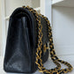 Chanel 6 Series Black Small Vintage Caviar Classic Flap Bag