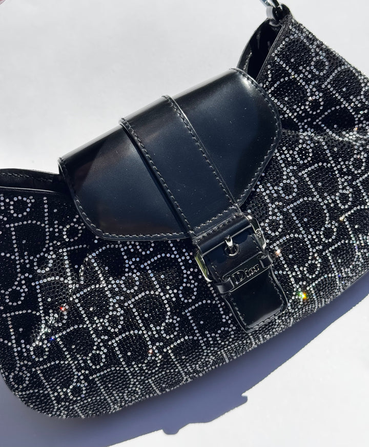 Dior 2003 Limited Edition Crystal Shoulder Bag