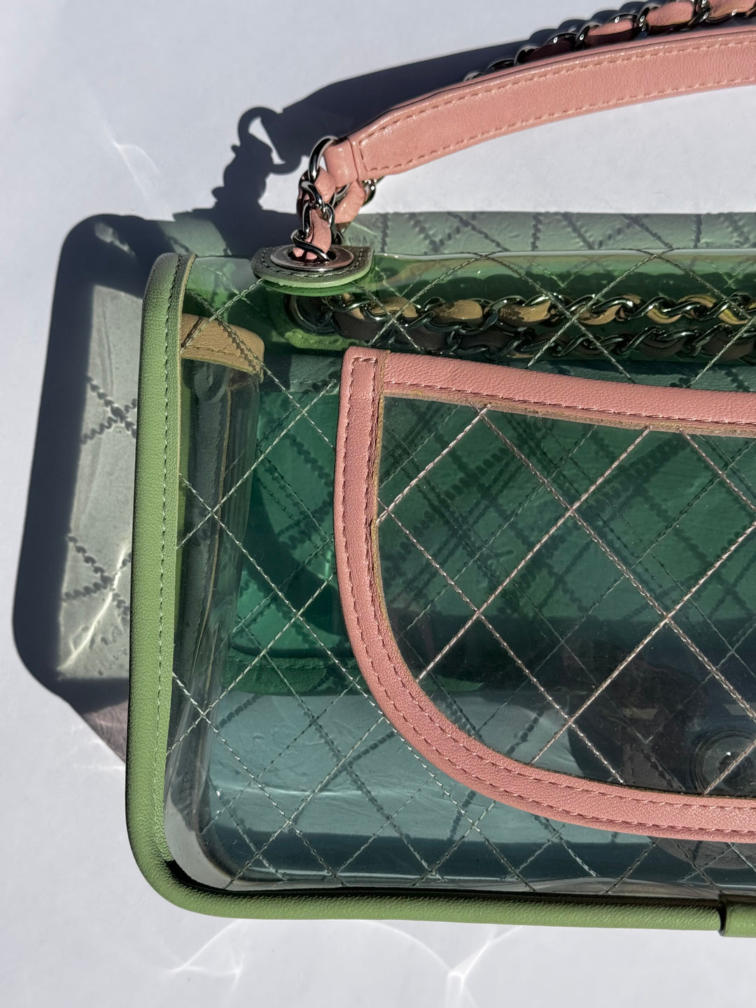 Chanel Coco Splash Medium PVC Lambskin Flap Bag