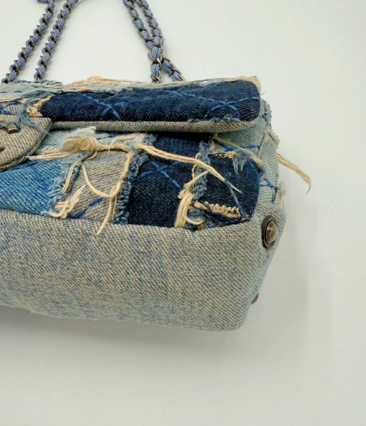 Chanel Paris Dallas Denim Flap Bag