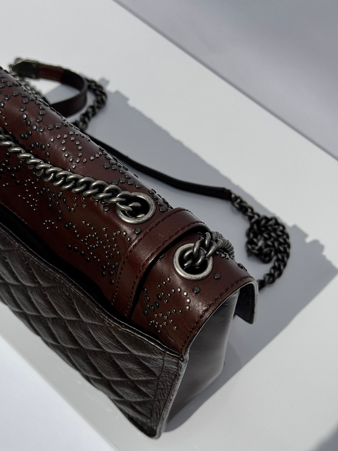 Chanel Jumbo Paris Dallas Texan Satchel Flap Bag
