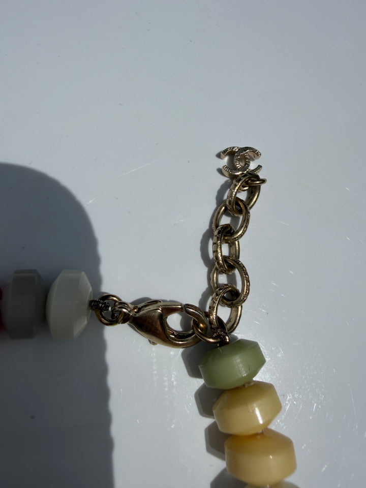 Chanel CC Resin Candy Supermarket Sweetie Triple Strand Necklace Multicolor 2014