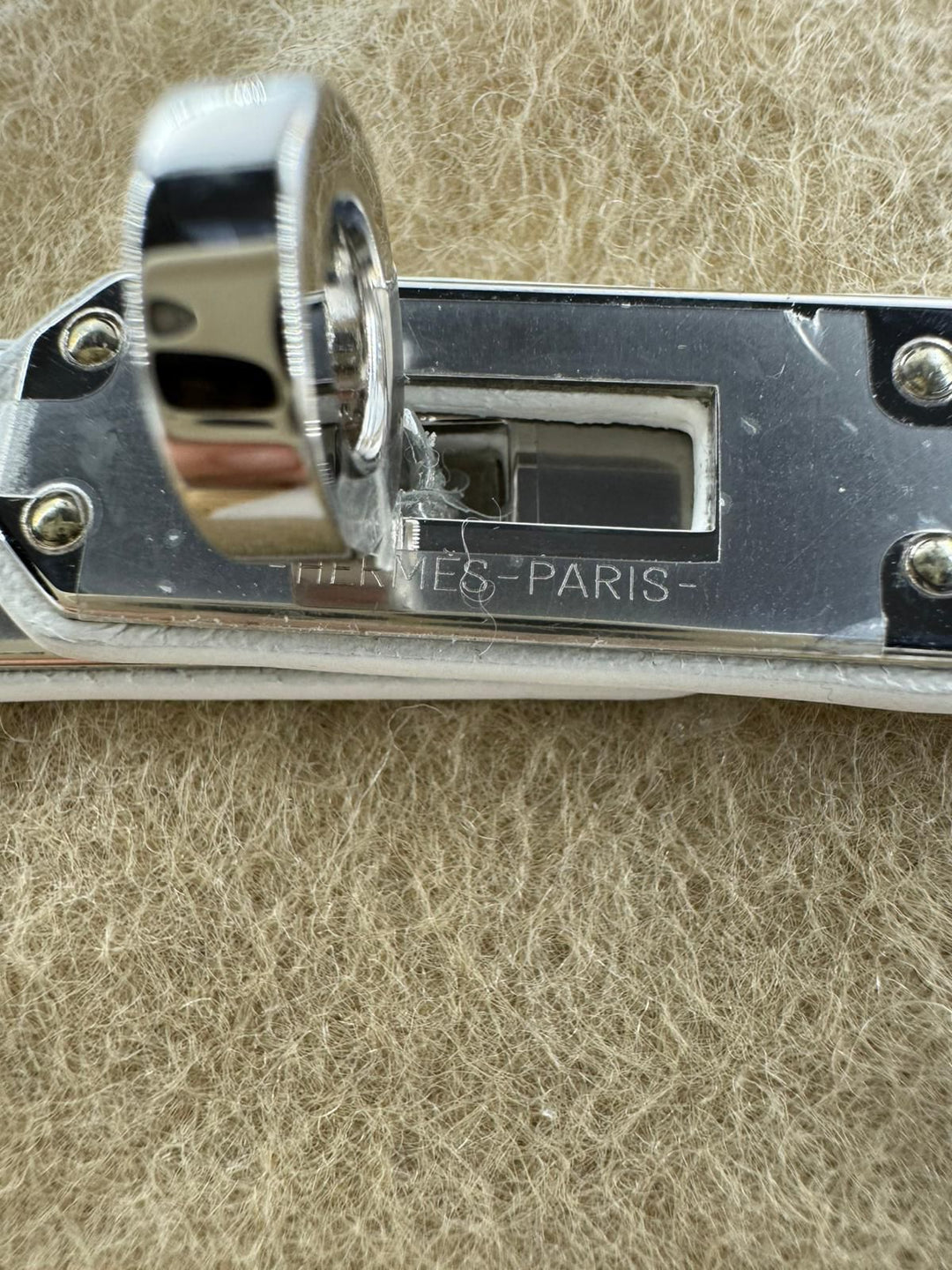 Hermès Mini Kelly Picnic Wicker New White Palladium Hardware 2023