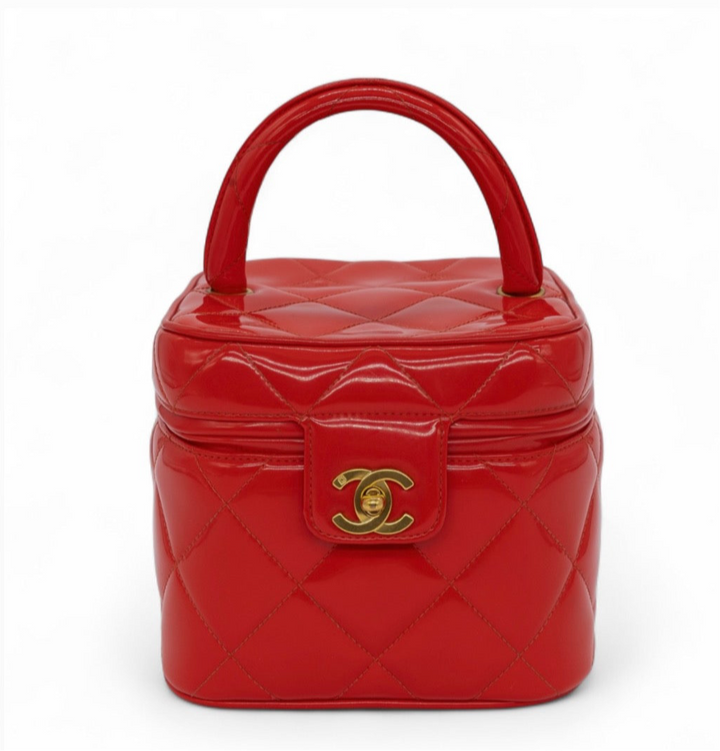 Chanel 1995 Barbie Collection Red Vanity Case