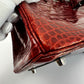 Hermes 2016 Bourgogne Shiny Niloticus Crocodile Birkin 25