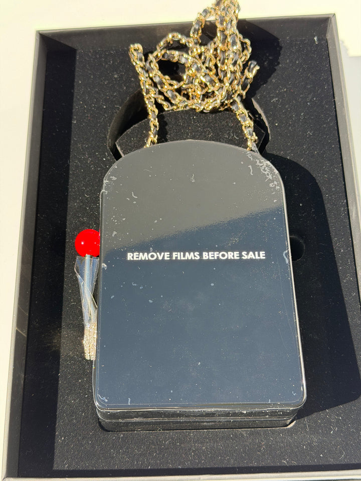 Chanel Slot Machine Casino Minaudière Gold Hardware 23C