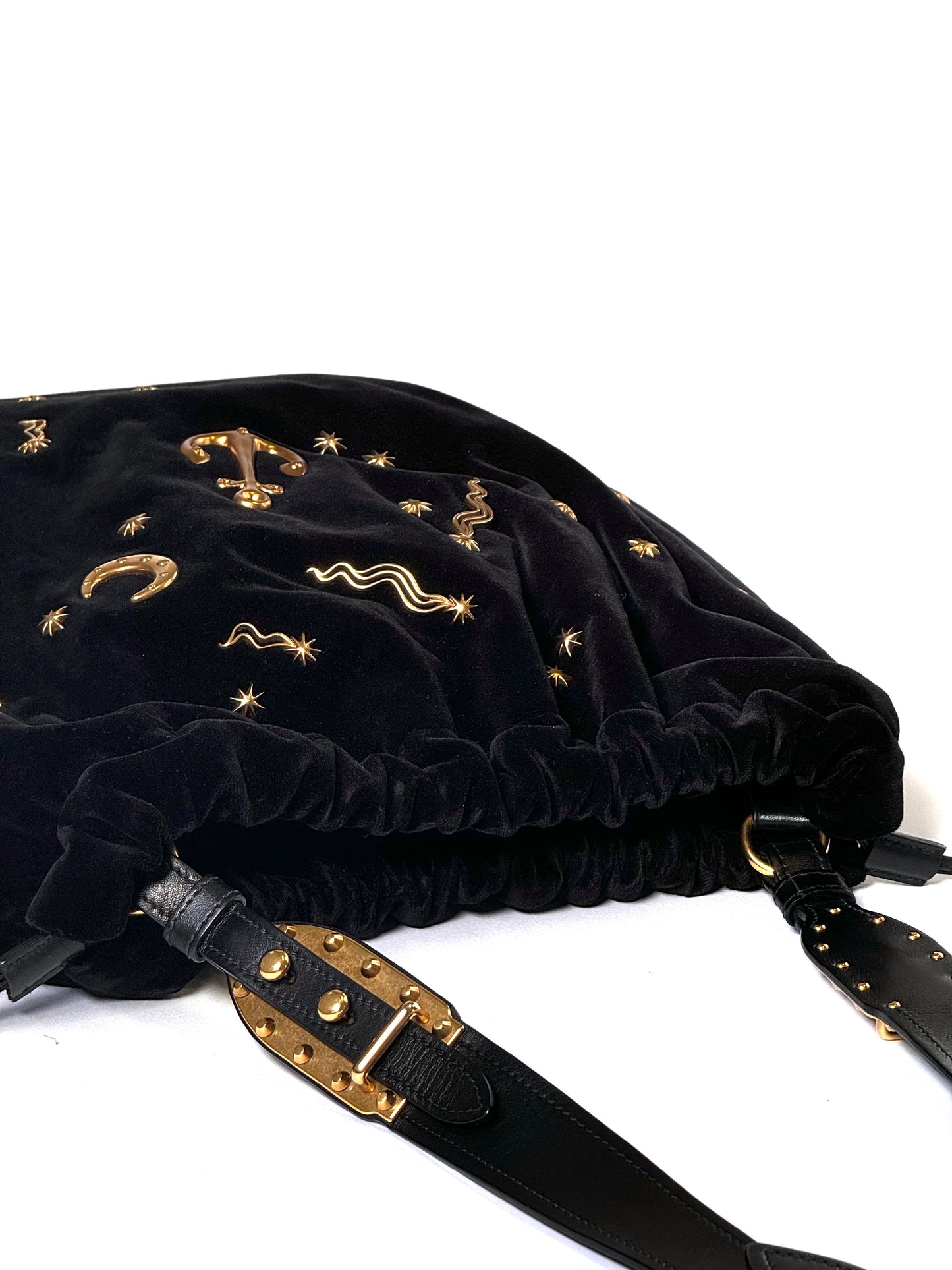 Rare 2016 Prada Velvet Cahier Astrology Bag