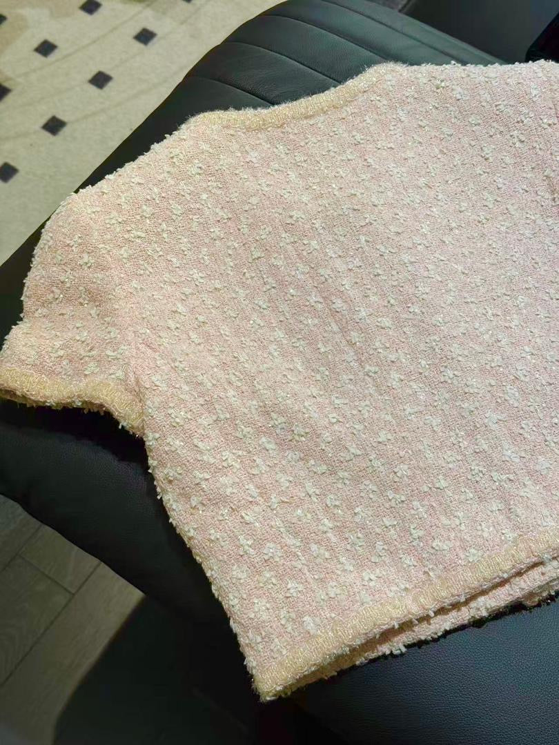 Chanel 1995 SS Pink Barbie Runway Suit Set