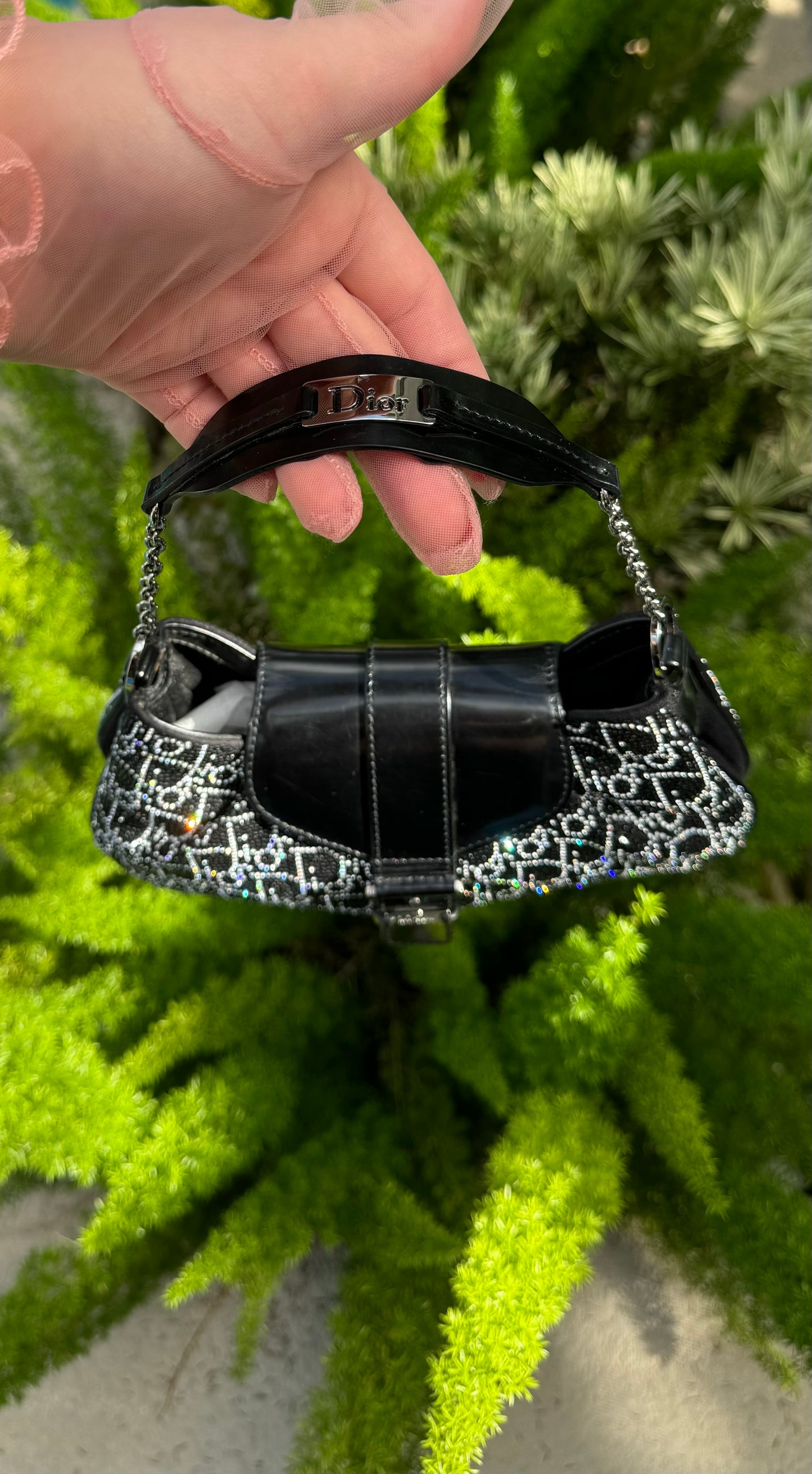 Dior 2003 Limited Edition Crystal Shoulder Bag