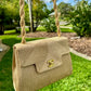 Chanel RARE Vintage Silk Rope Flap Bag