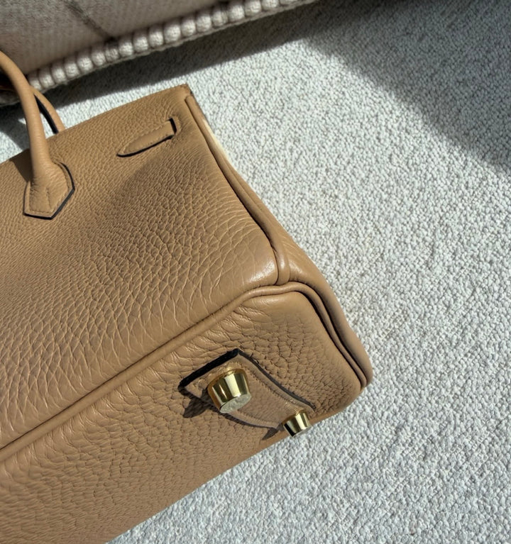Hermès Birkin 25 Chai Togo Gold Hardware 2022