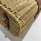 Hermes 2016 Picnic Bolide 25 Fauve Barenia & Osier Wicker Bag
