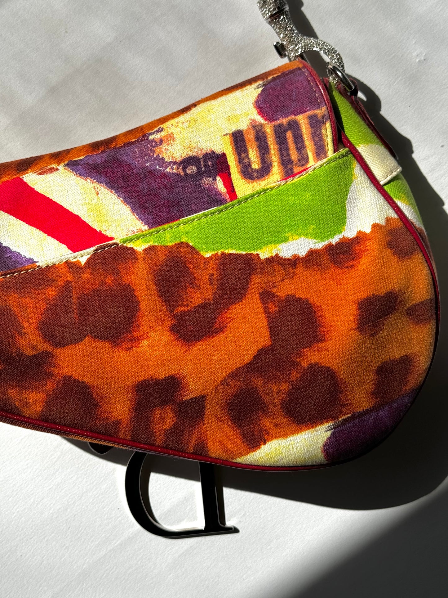 Christian Dior 2003 Limited Edition Victim Saddle Bag