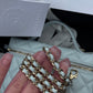 Chanel 25S Light Blue Caviar Slim Vanity Bag