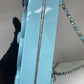 Chanel Baby Blue Plexiglass Lego Minaudiere