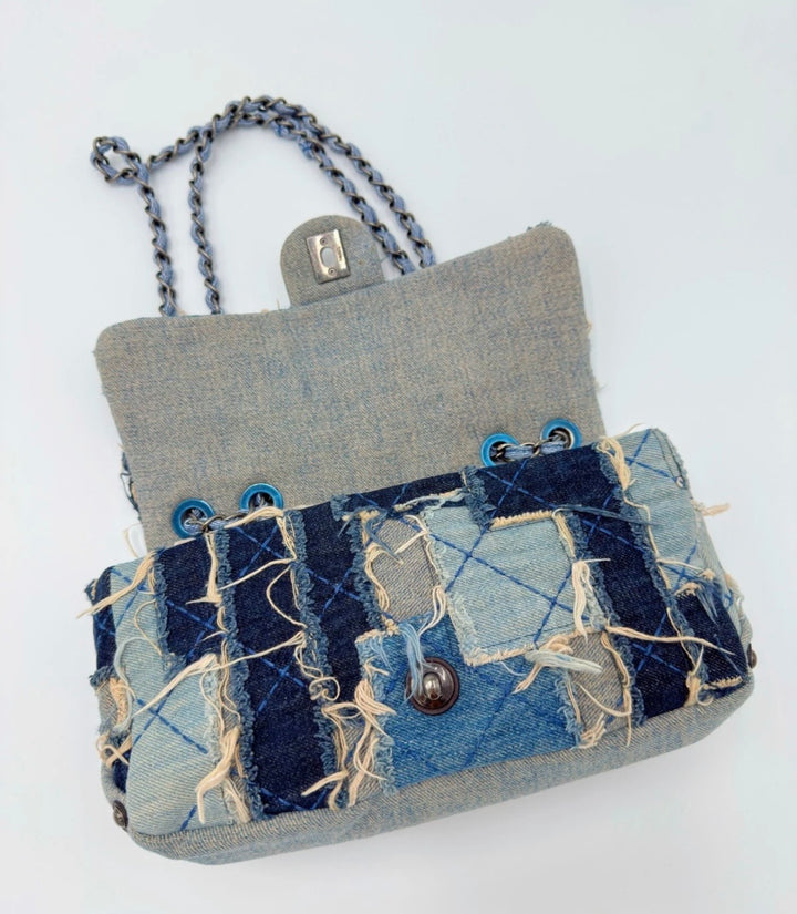 Chanel Paris Dallas Denim Flap Bag
