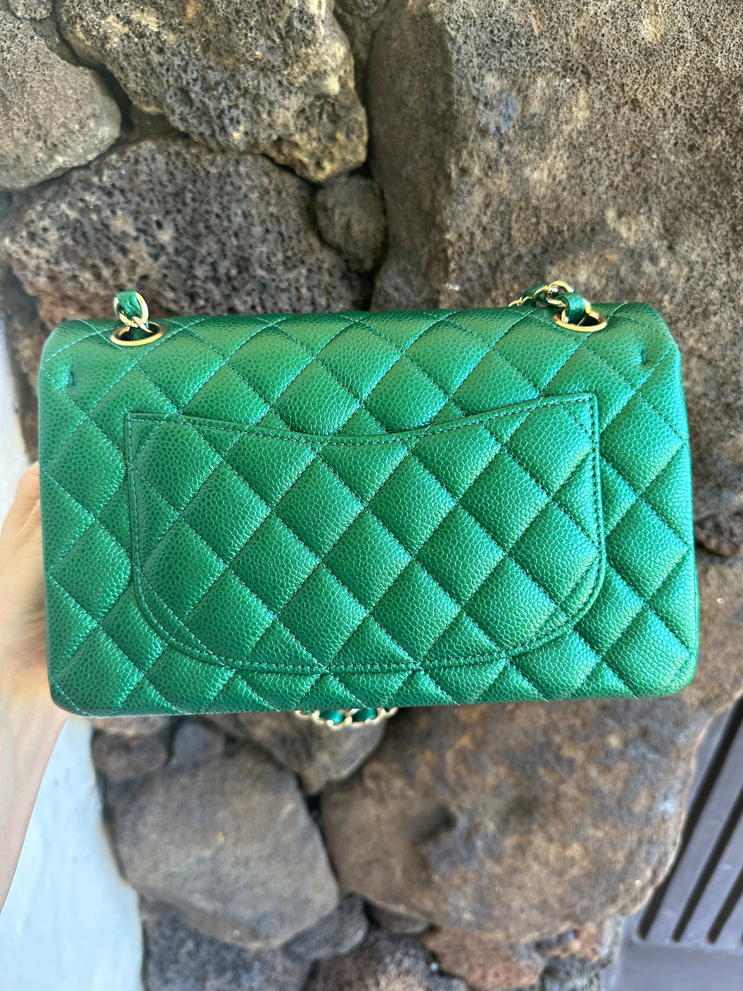 Chanel Pristine 18S Small Emerald CF