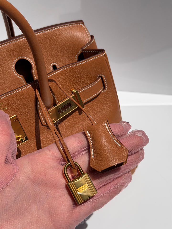 Hermès Birkin 30 Gold Taurillon Novillo Gold Hardware 2019